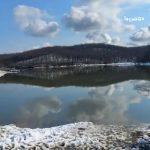 دریاچه سقالکسار در فصل زمستان
