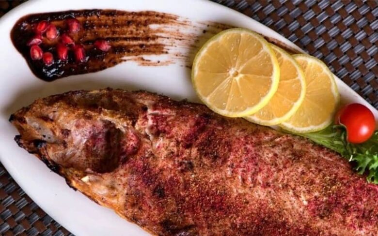 ماهی سفید مالاتا رستوران رازقی