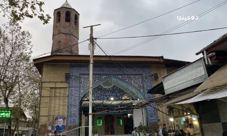 تصویری از مسجد جامع لاهیجان