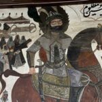 نقاشی های مسجد چهار پادشاهان لاهیجان