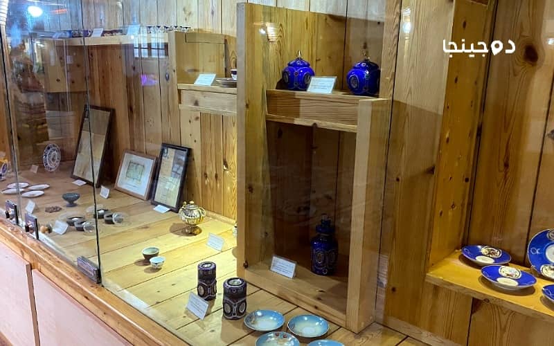 ظروف چای خوری در موزه تاریخی چای لاهیجان